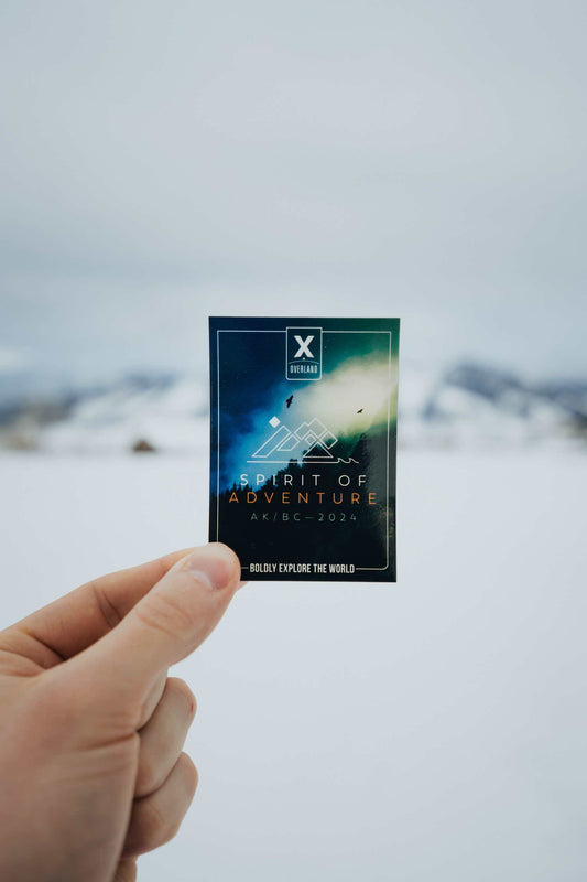 XOVERLAND Spirit of Adventure Sticker