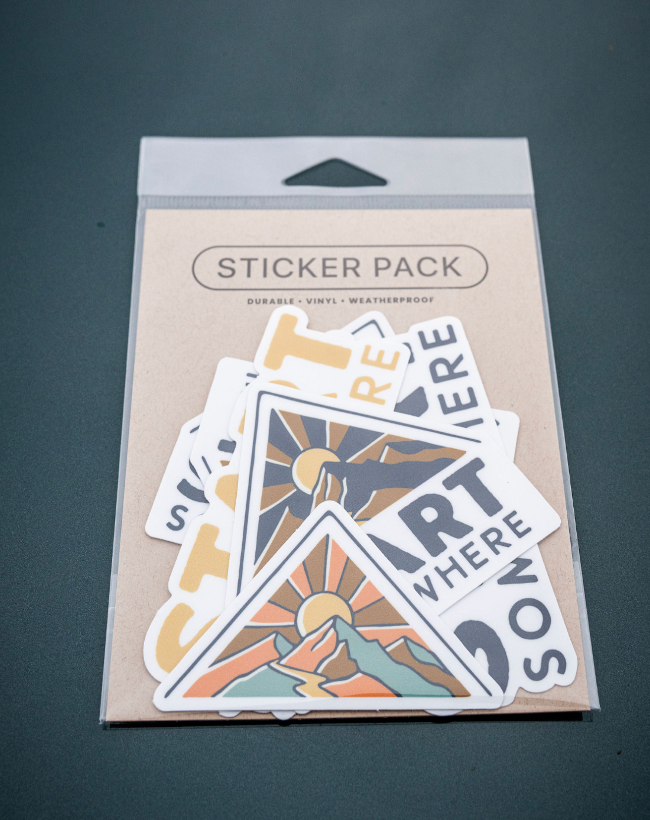 START SOMEWHERE Sticker Pack